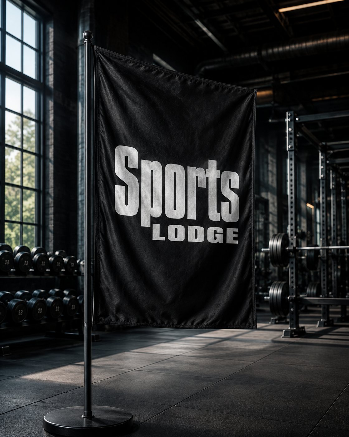 The Sports Lodge flag
